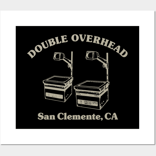 Double Overhead San Clemente, California - Dark Wall Art by Double Overhead